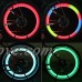 Mobestech 4 Colors Bicycle Wheel LED Spoke Light Bulb Flasher Spoke Lights (Red+Blue+Green+Multicolor) - B07GCKMXTN